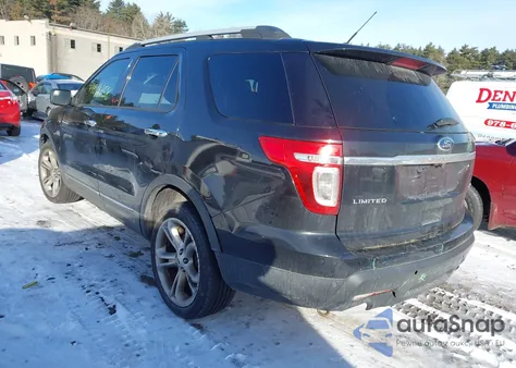 2013 Ford Explorer Limited из США, поврежденный, VIN 1FM5K8F85DGA55239